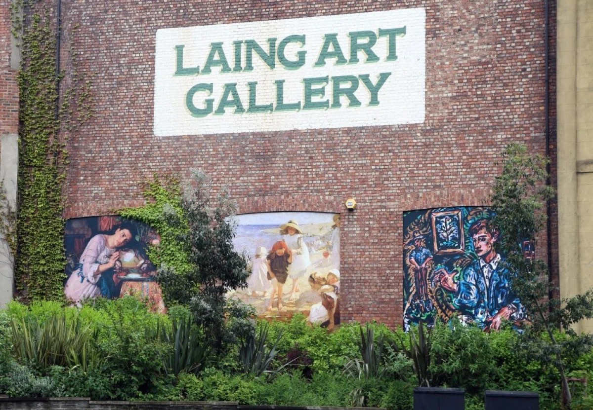 The Laing Art Gallery murals